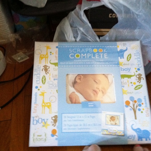 Baby scrap book