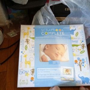 Baby scrap book