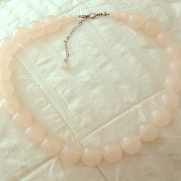 Blush Pink Bubble Necklace