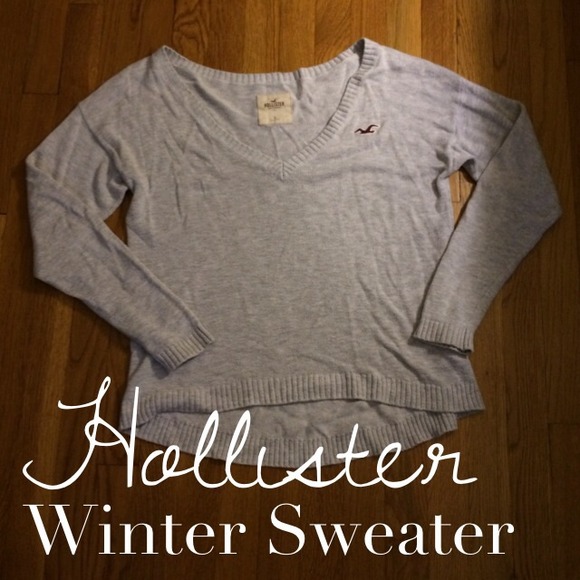 SOLD Hollister Gray Sweater