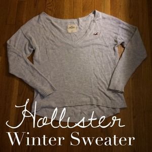 SOLD Hollister Gray Sweater