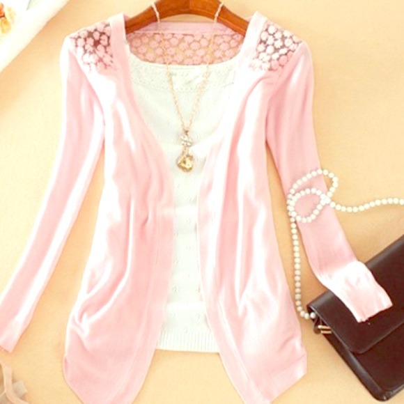 Jackets & Blazers - 🎉HOSTPICK🎉New beautiful pink net cardigan full