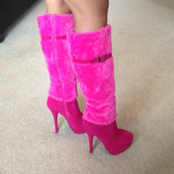 Pink Boots