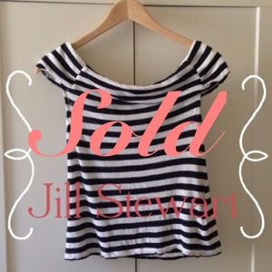 ❌SOLD❌Open neck knitted shirt by Jill Stewart