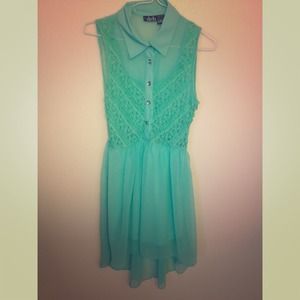 Pretty mint dress