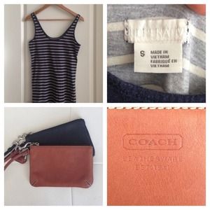 Bundle - Coach Wristlets & Maxi Dress