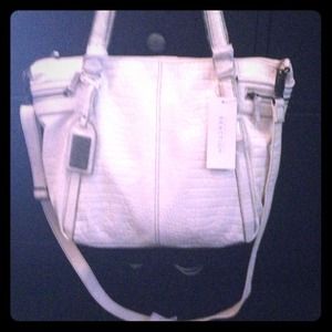 White Kenneth Cole Tote
