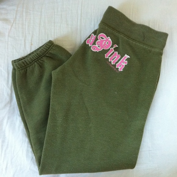 Victoria's Secret Pants - Victoria Secret Pink Capri Sweatpants