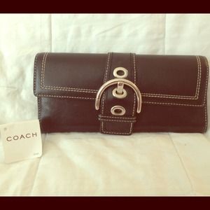 👛Black Coach Wallet