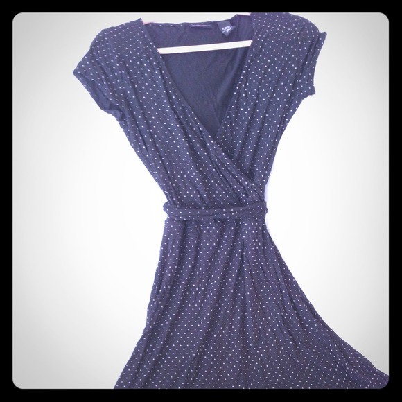 Black Wrap Dress💙