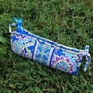 Vera Bradley Capri Blue Pouch
