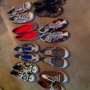 Coach shoe collection!