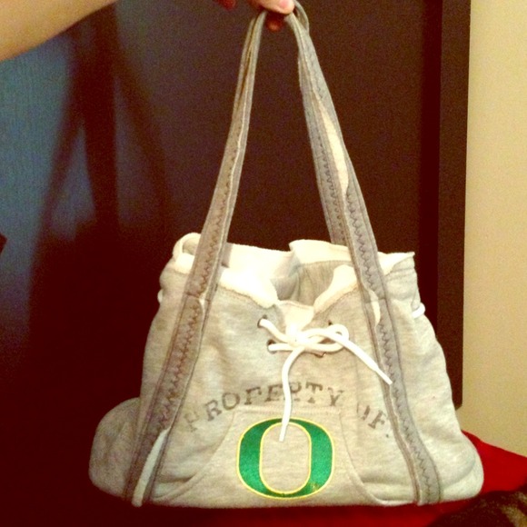 Oregon ducks sweatshirt purse