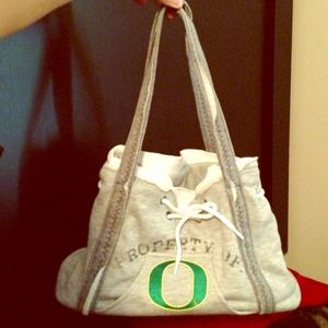 Oregon ducks sweatshirt purse