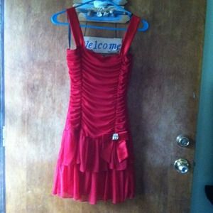Red Party Dress