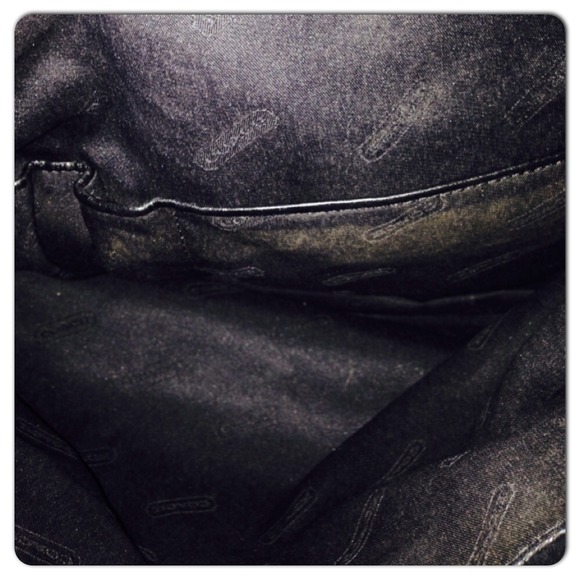 🎉HP 3/16🎉 Coach Large Twill Tote Handbag - Picture 4 of 4