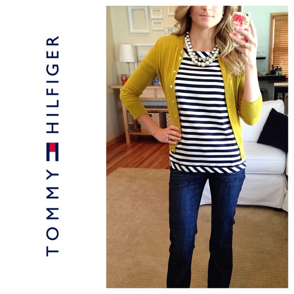 💢SOLD💢 Tommy Hilfiger Boat Stripe Bateau Top