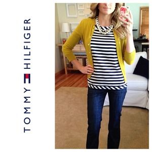 💢SOLD💢 Tommy Hilfiger Boat Stripe Bateau Top