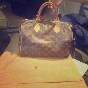 🔴traded🔴100% authentic LV speedy 30