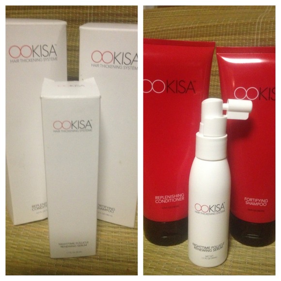 ⬇️reduced!  NWOT Ookisa hair thickening system 💆