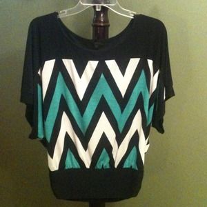 Chevron Top Size 1X