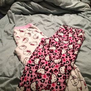 Hello Kitty Fleece PJ pants