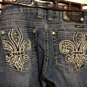 Distressed Miss me jeans