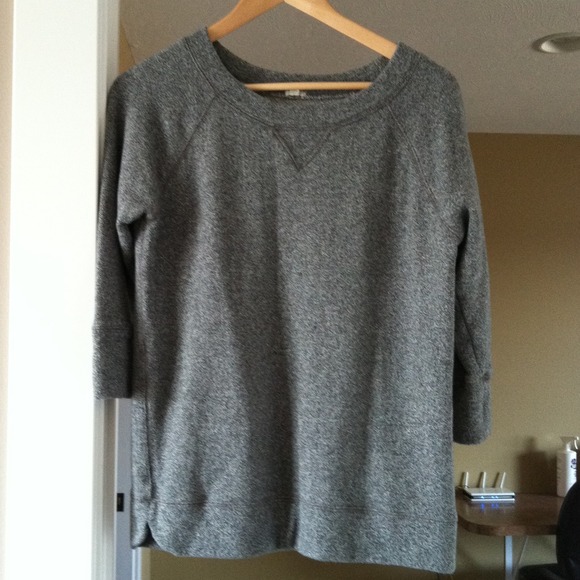 Jcrew dark grey comfy sweater