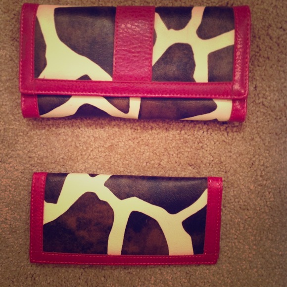 Wallet and check book set - Picture 1 of 2