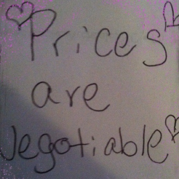 Everything must go!
