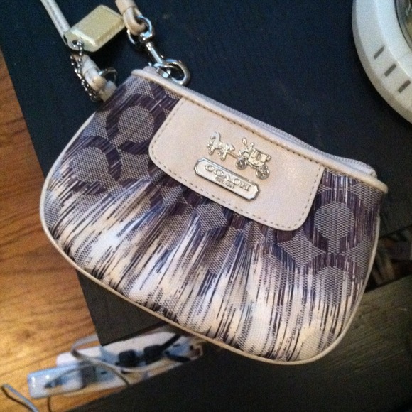 Authentic Coach Wristlet/Clutch
