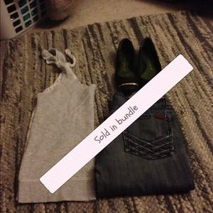 7 for All Mankind wide leg jeans