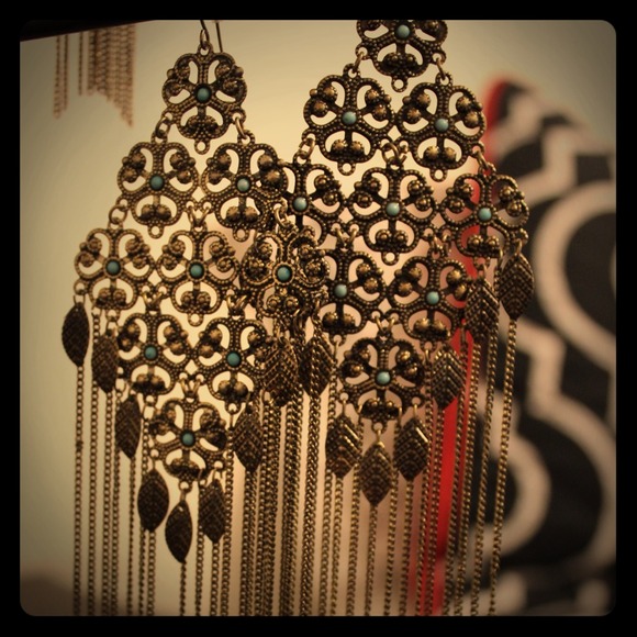 Long earrings