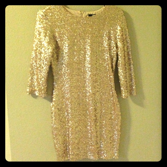 ASOS Dresses & Skirts - 🚫SOLD🚫GORGEOUS Gold Sequin Mini