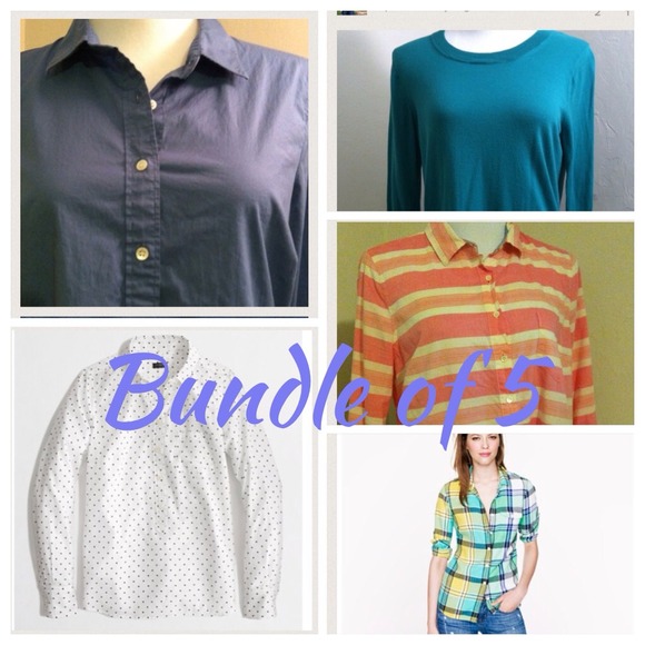 J. Crew Tops - J. Crew BUNDLE of 5