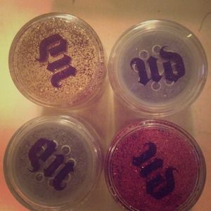 4 urban decay loose glitter