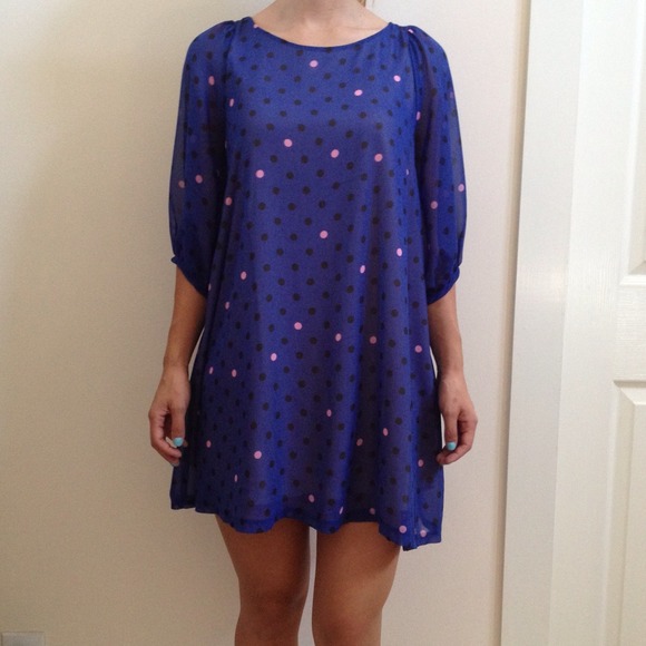 Audrey 3+1 Dresses & Skirts - 💥💥Polka dot mini dress SZ Medium