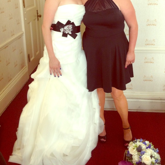 David's Bridal Vera Wang wedding gown