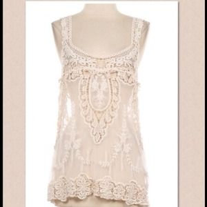 SOLD IN BUNDLE Romantic Chic Lace Tank