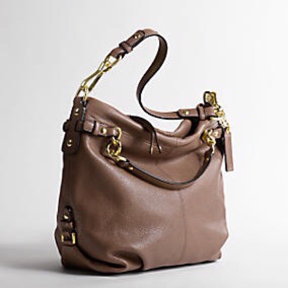 ✖️Reserved✖️Coach Leather Brooke Shoulder Hobo Bag - Picture 2 of 4