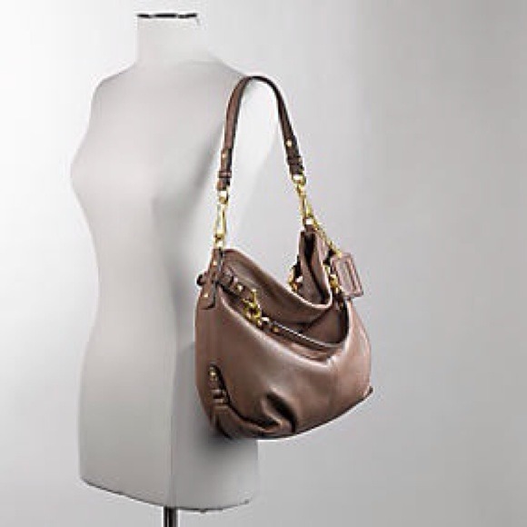 ✖️Reserved✖️Coach Leather Brooke Shoulder Hobo Bag - Picture 3 of 4
