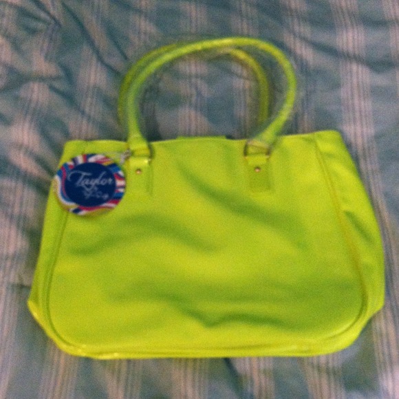 Taylor swift neon bag