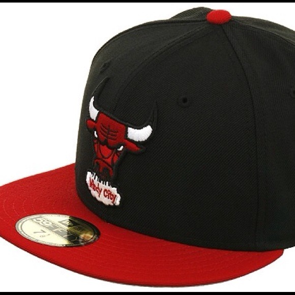 Chicago Bulls Throwback Fitted Hat