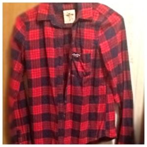Red and Navy Flannel