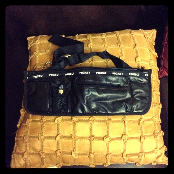 Leather waist bag