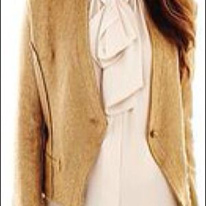 *SOLD in bundle**PM Editor PICK** Gold blazer