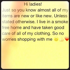 I sell everything ! Clothes shoes and accessories!