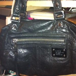Authentic L.A.M.B leather handbag