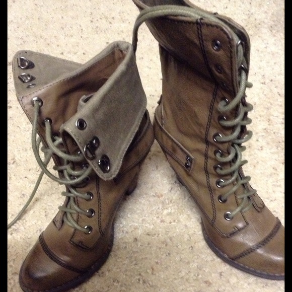 Lace up boots, two ways