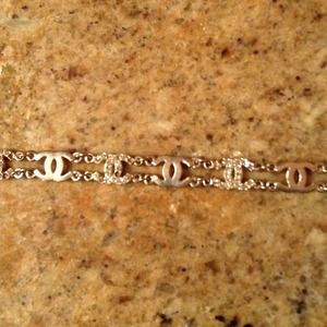 Chanel rhinestone bracelet